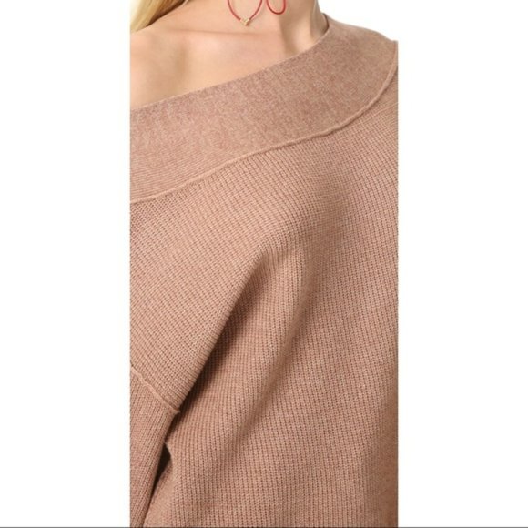 Free People Alana Knit Pullover Sweater in Tan - Picture 4 of 10
